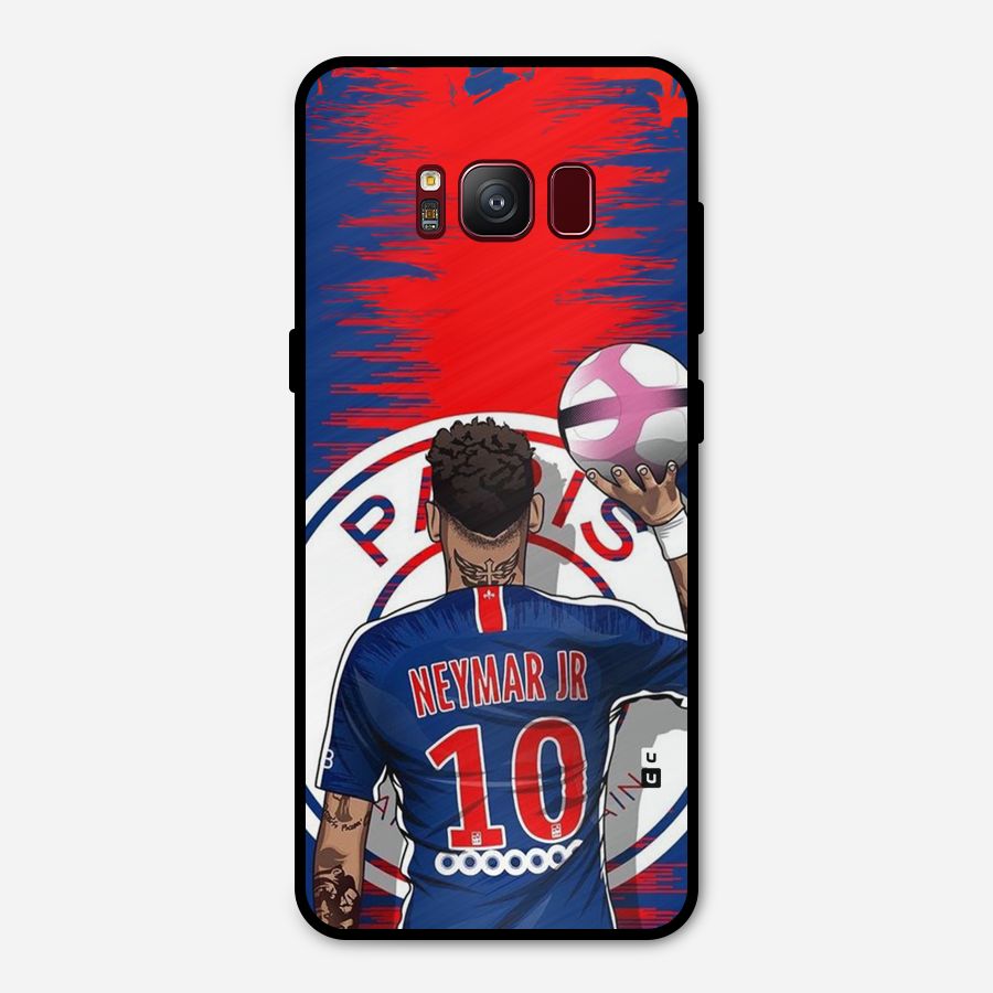 Soccer Star Junior Metal Back Case for Galaxy S8