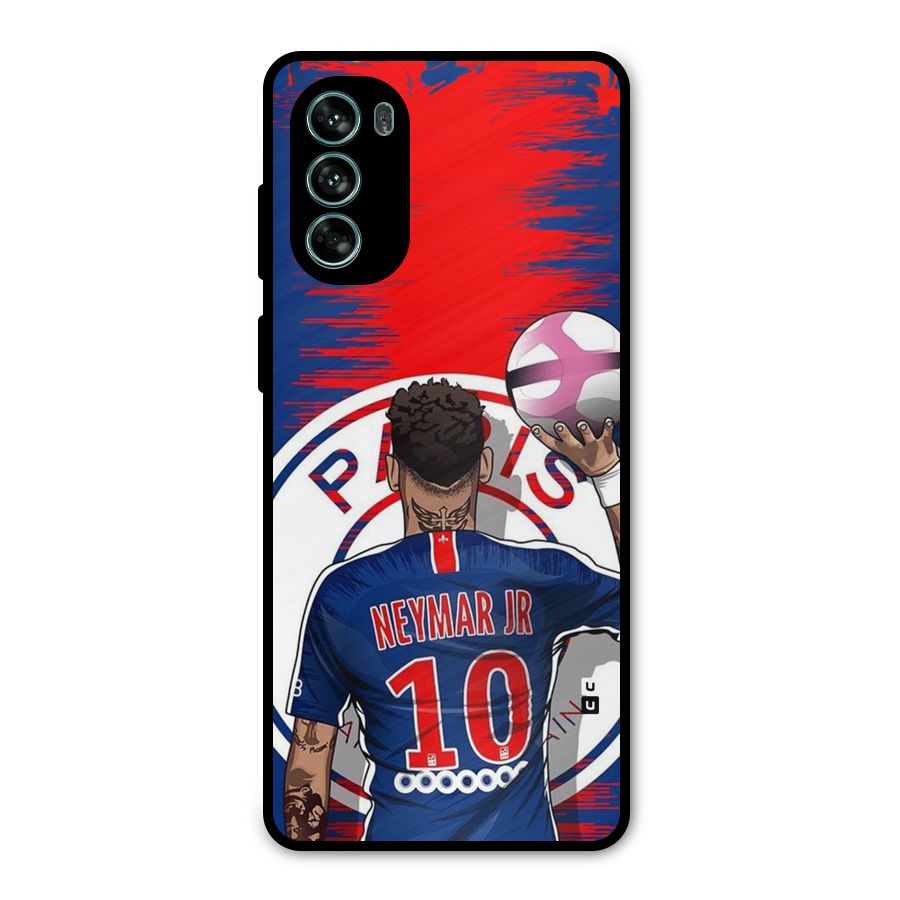 Soccer Star Junior Metal Back Case for Moto G62