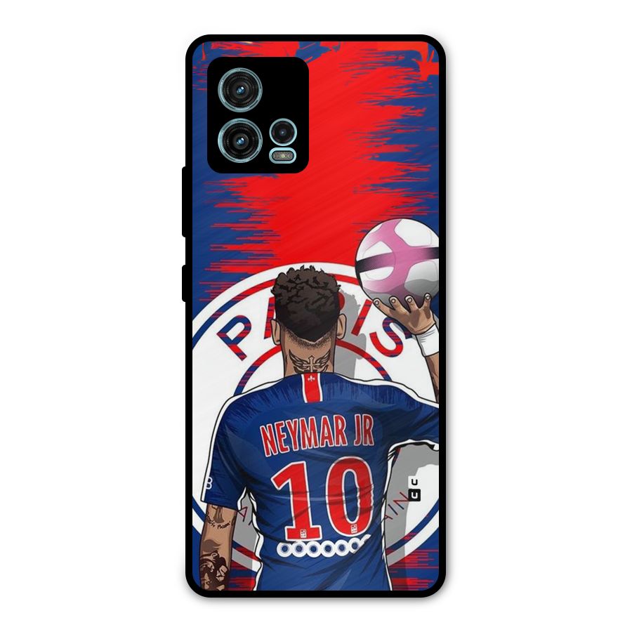 Soccer Star Junior Metal Back Case for Moto G72