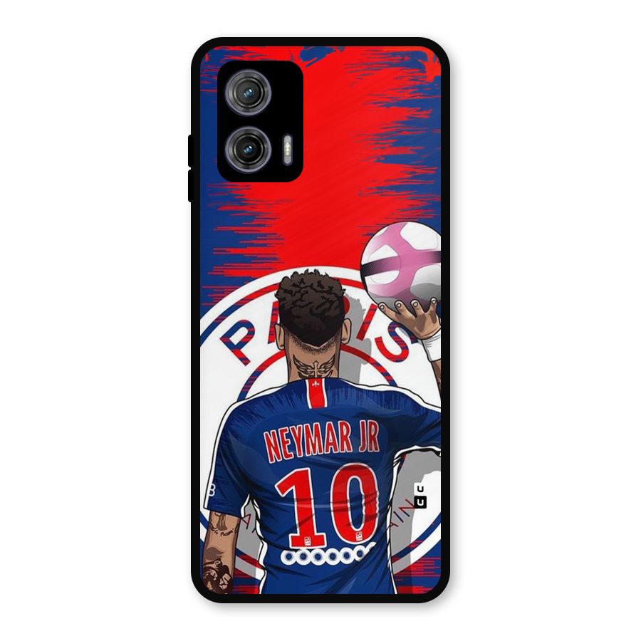 Soccer Star Junior Metal Back Case for Moto G73