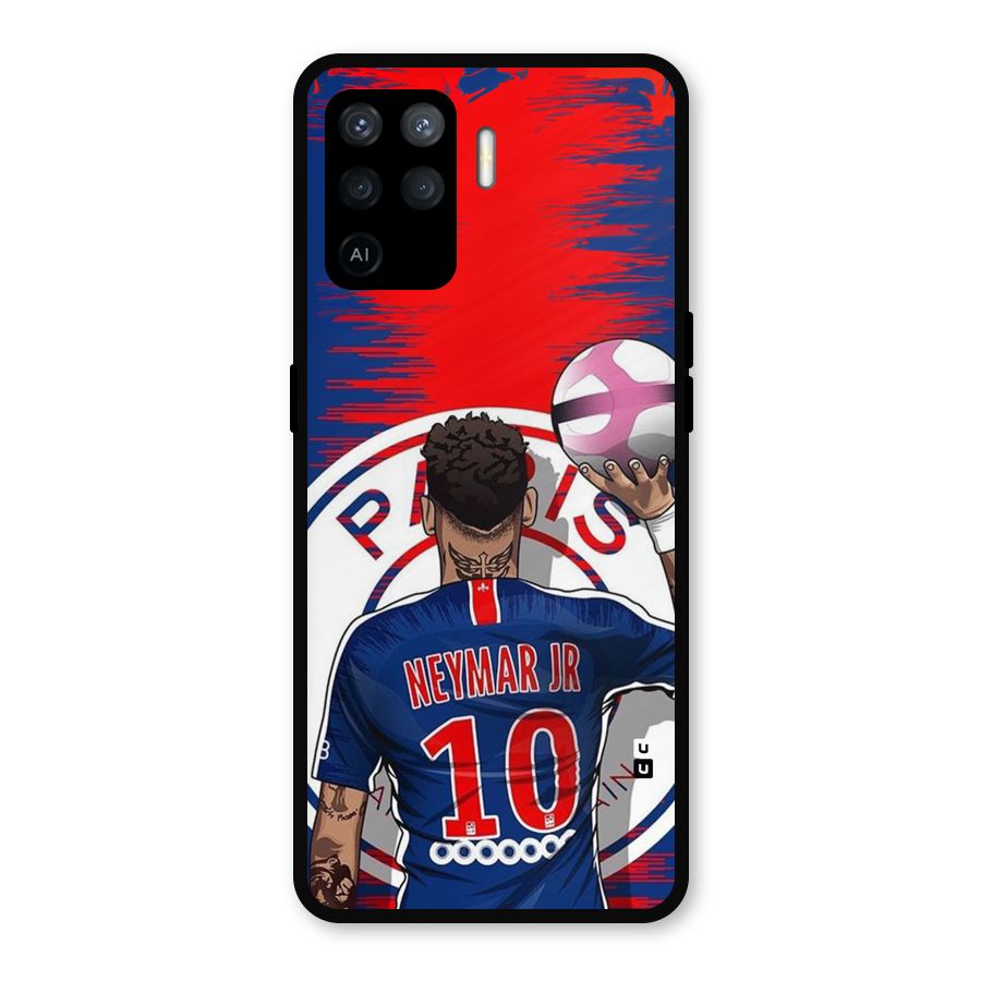 Soccer Star Junior Metal Back Case for Oppo F19 Pro
