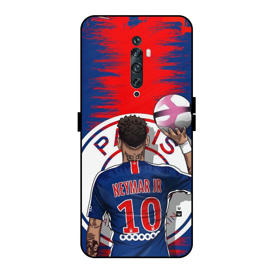 Soccer Star Junior Metal Back Case for Oppo Reno2 F