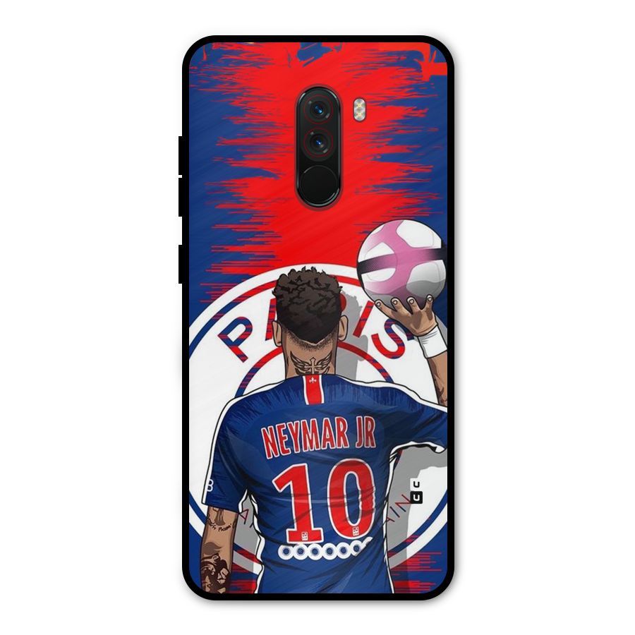 Soccer Star Junior Metal Back Case for Poco F1
