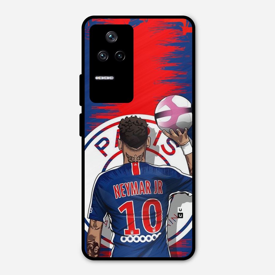 Soccer Star Junior Metal Back Case for Poco F4 5G