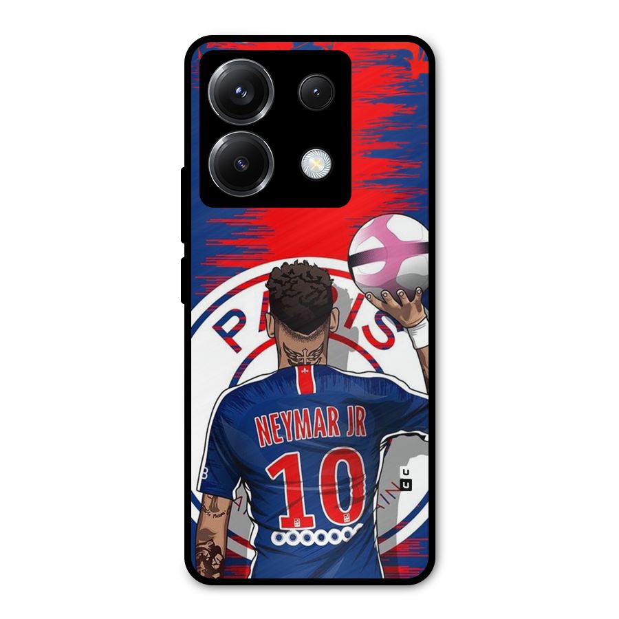 Soccer Star Junior Metal Back Case for Poco X6