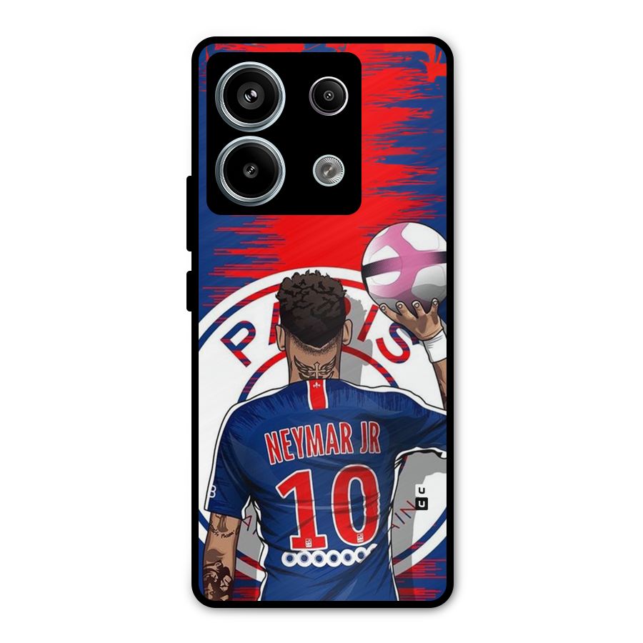 Soccer Star Junior Metal Back Case for Redmi Note 13 Pro 5G