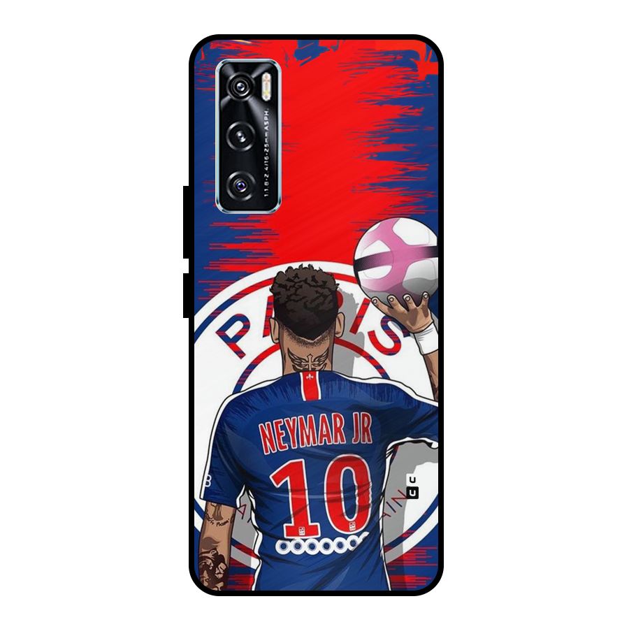 Soccer Star Junior Metal Back Case for Vivo V20 SE