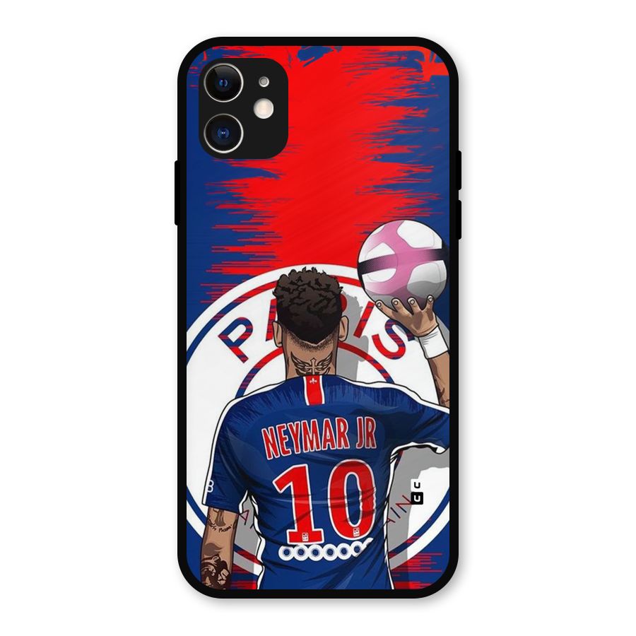 Soccer Star Junior Metal Back Case for iPhone 11