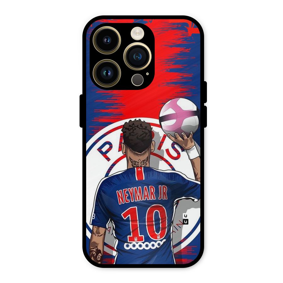 Soccer Star Junior Metal Back Case for iPhone 14 Pro
