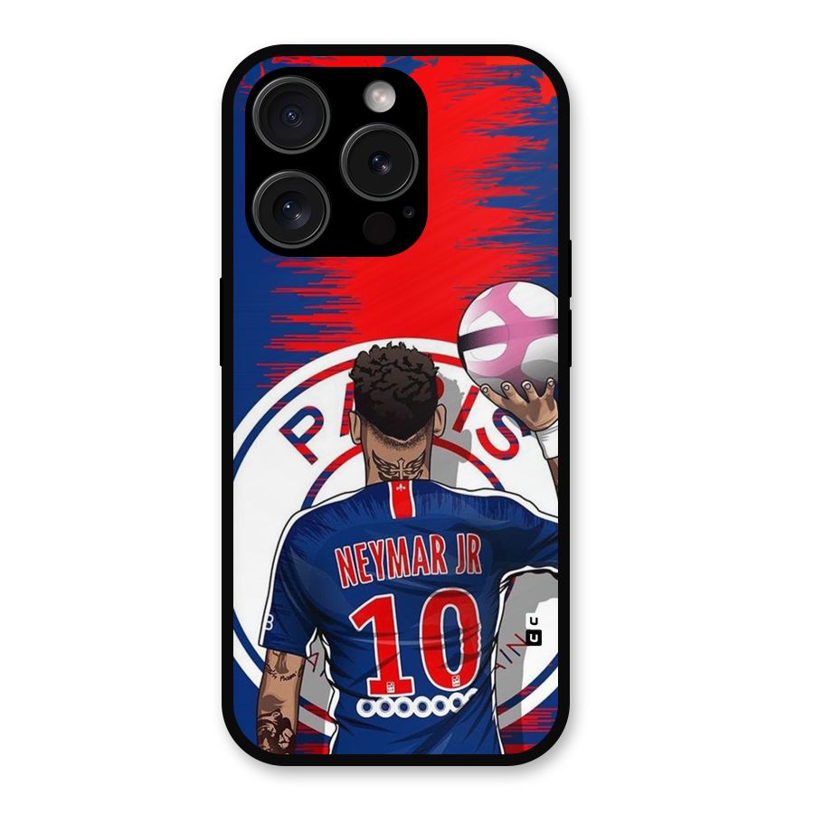 Soccer Star Junior Metal Back Case for iPhone 15 Pro