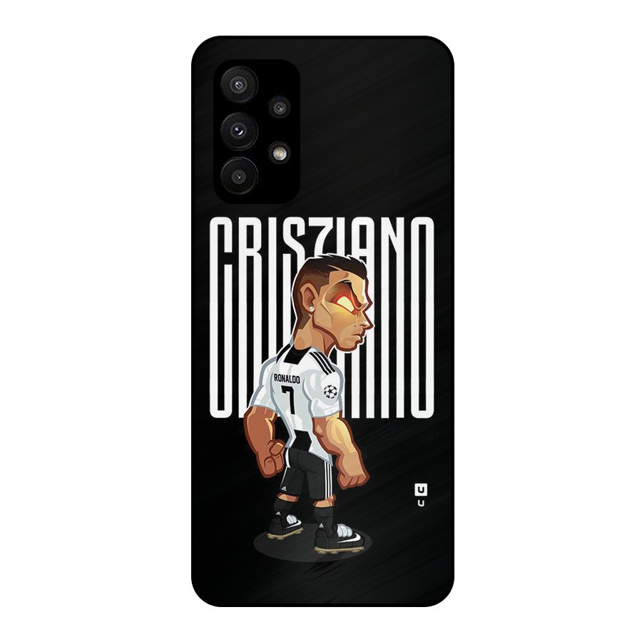 Soccer Star Metal Back Case for Galaxy A23