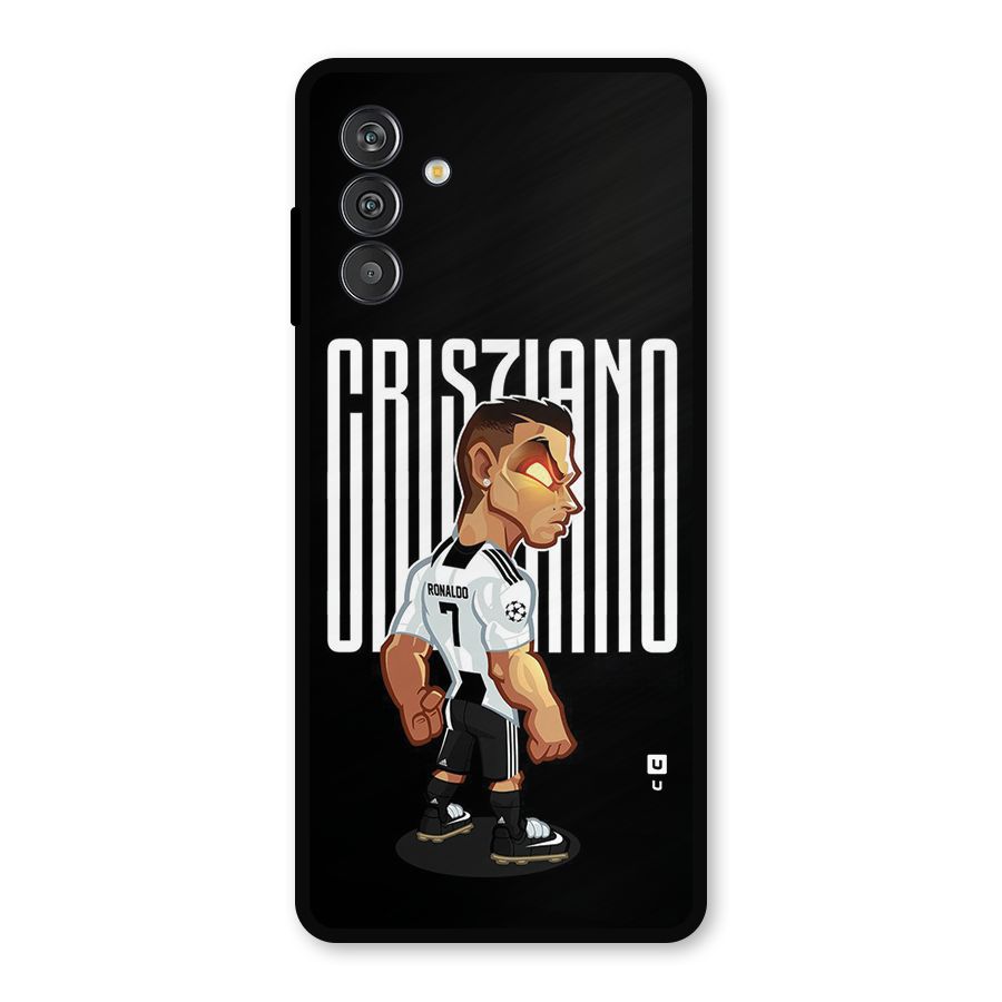 Soccer Star Metal Back Case for Galaxy M13