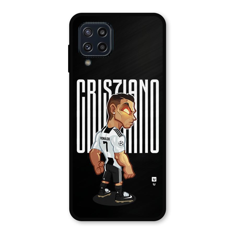 Soccer Star Metal Back Case for Galaxy M32