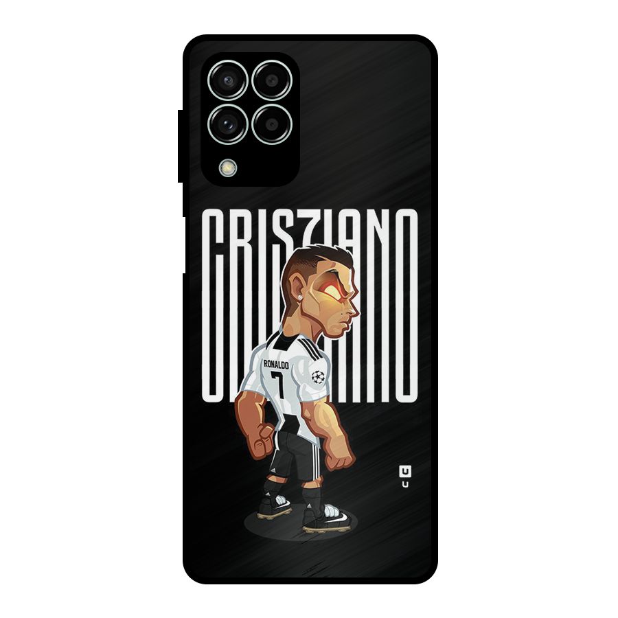 Soccer Star Metal Back Case for Galaxy M33