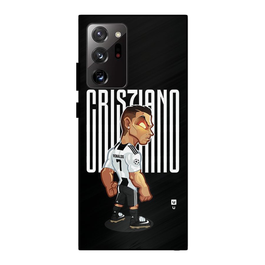 Soccer Star Metal Back Case for Galaxy Note 20 Ultra 5G