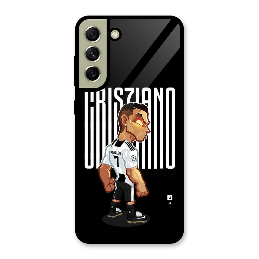 Soccer Star Metal Back Case for Galaxy S21 FE 5G (2023)