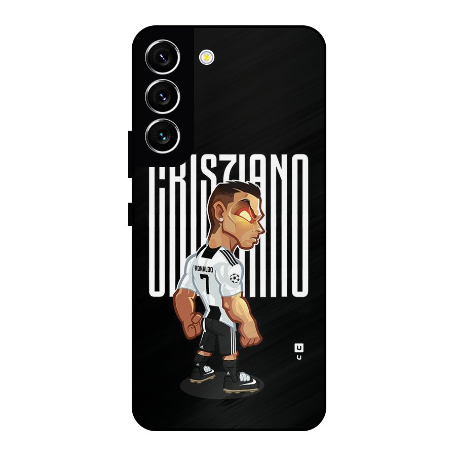 Soccer Star Metal Back Case for Galaxy S22 5G