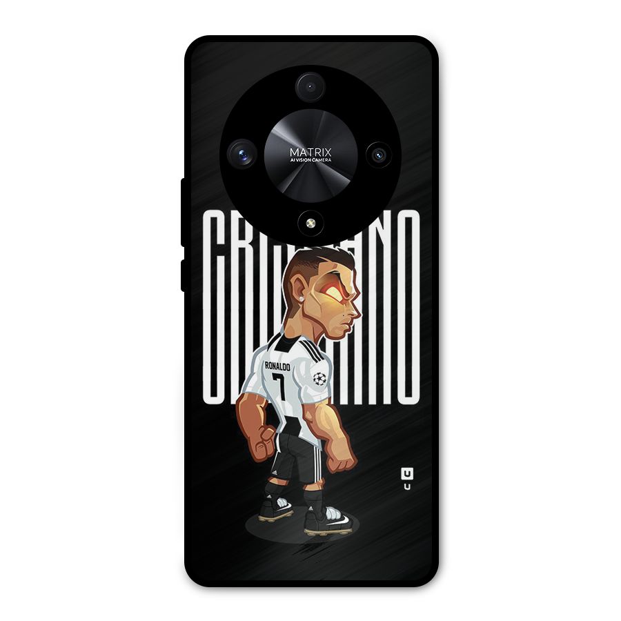 Soccer Star Metal Back Case for Honor X9b