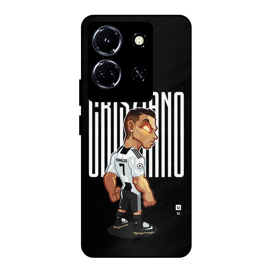 Soccer Star Metal Back Case for Infinix Note 30 5G