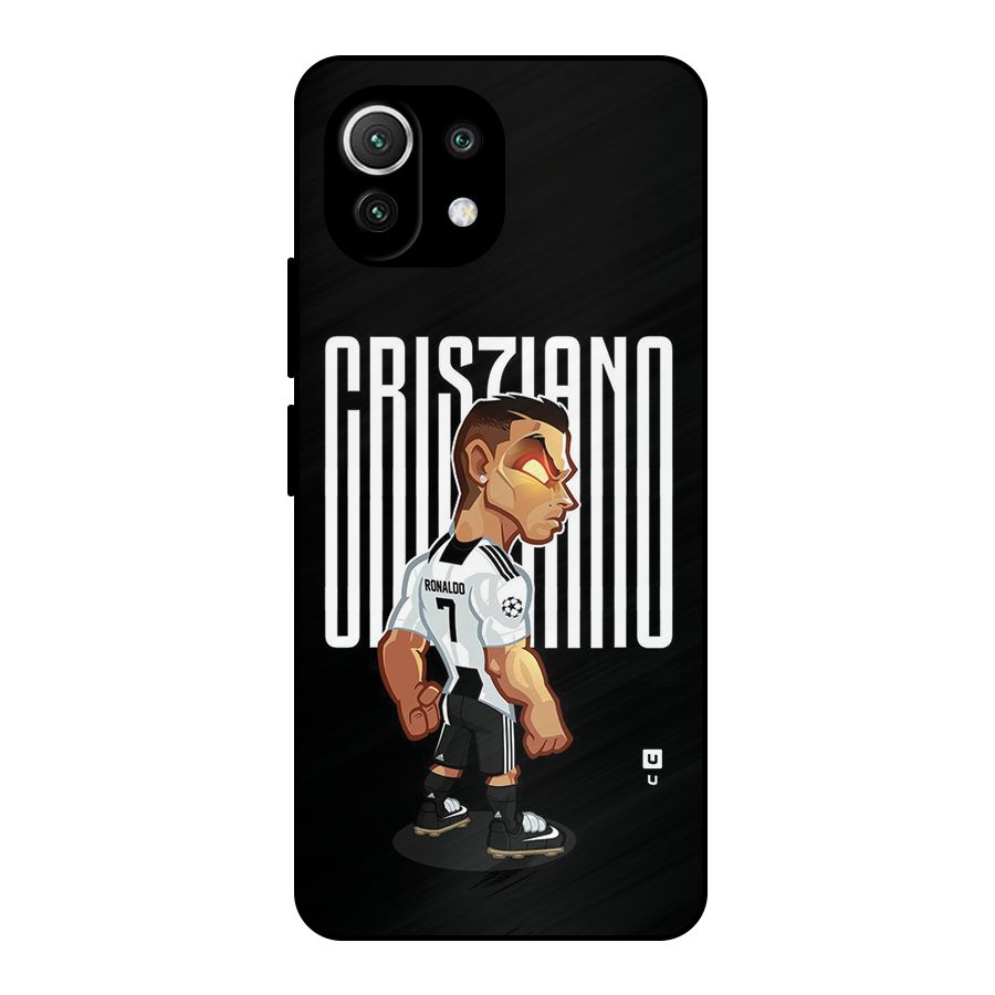 Soccer Star Metal Back Case for Mi 11 Lite NE 5G