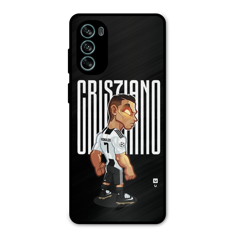 Soccer Star Metal Back Case for Moto G62