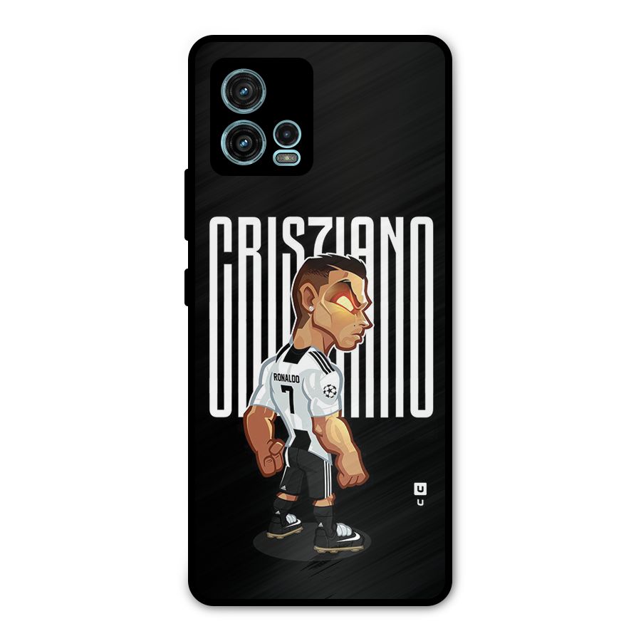 Soccer Star Metal Back Case for Moto G72