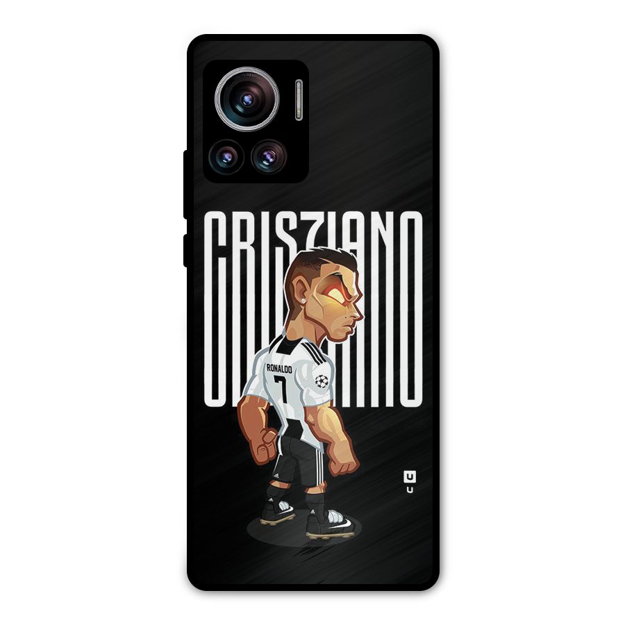 Soccer Star Metal Back Case for Motorola Edge 30 Ultra