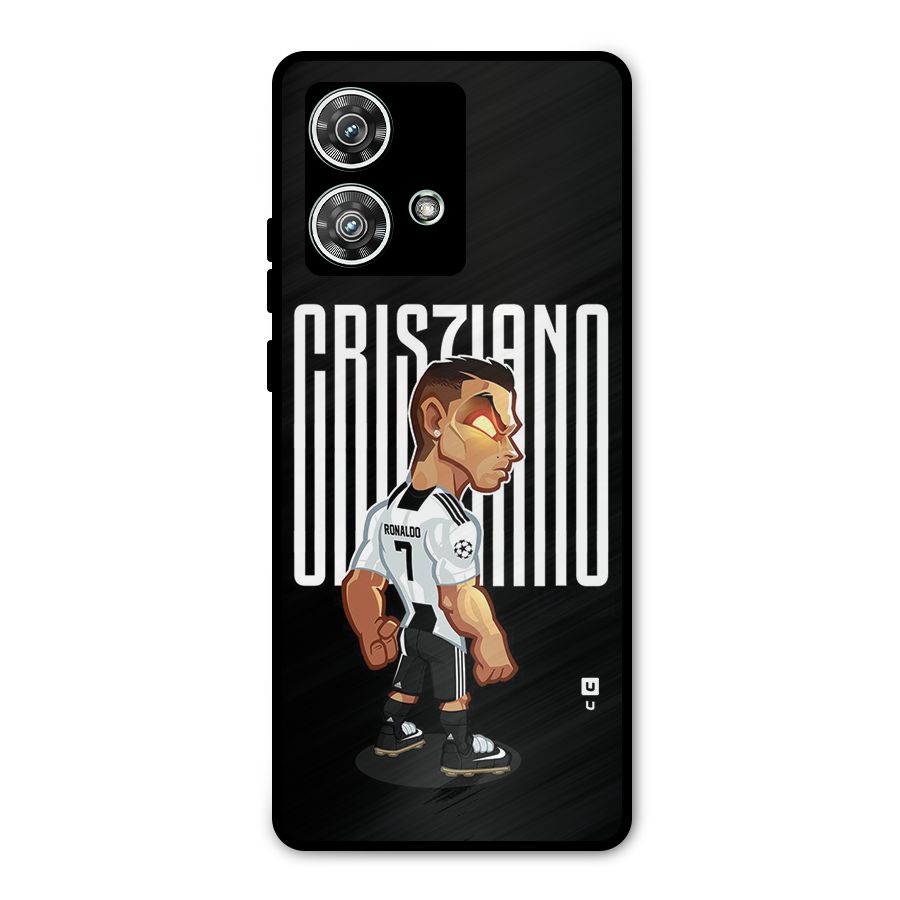 Soccer Star Metal Back Case for Motorola Edge 40 Neo