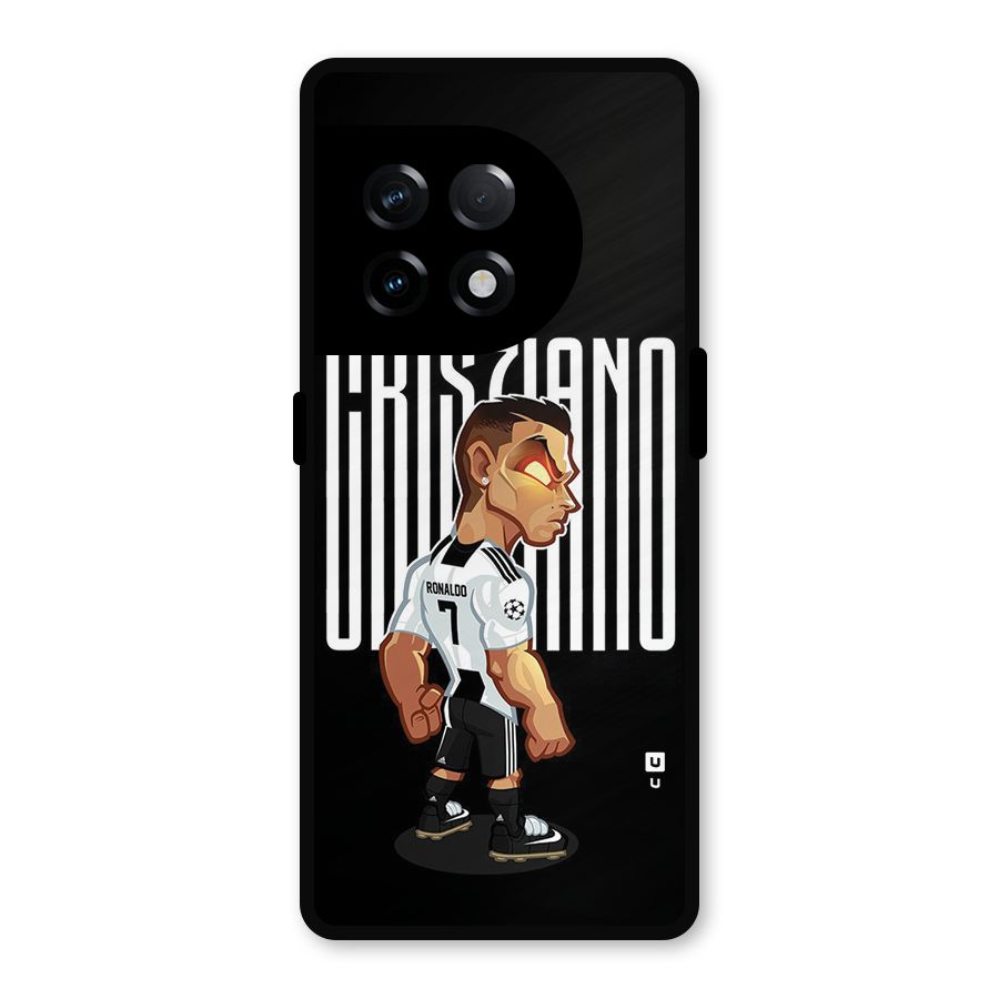 Soccer Star Metal Back Case for OnePlus 11R