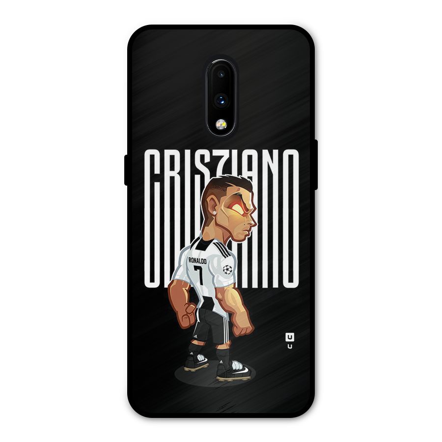 Soccer Star Metal Back Case for OnePlus 7