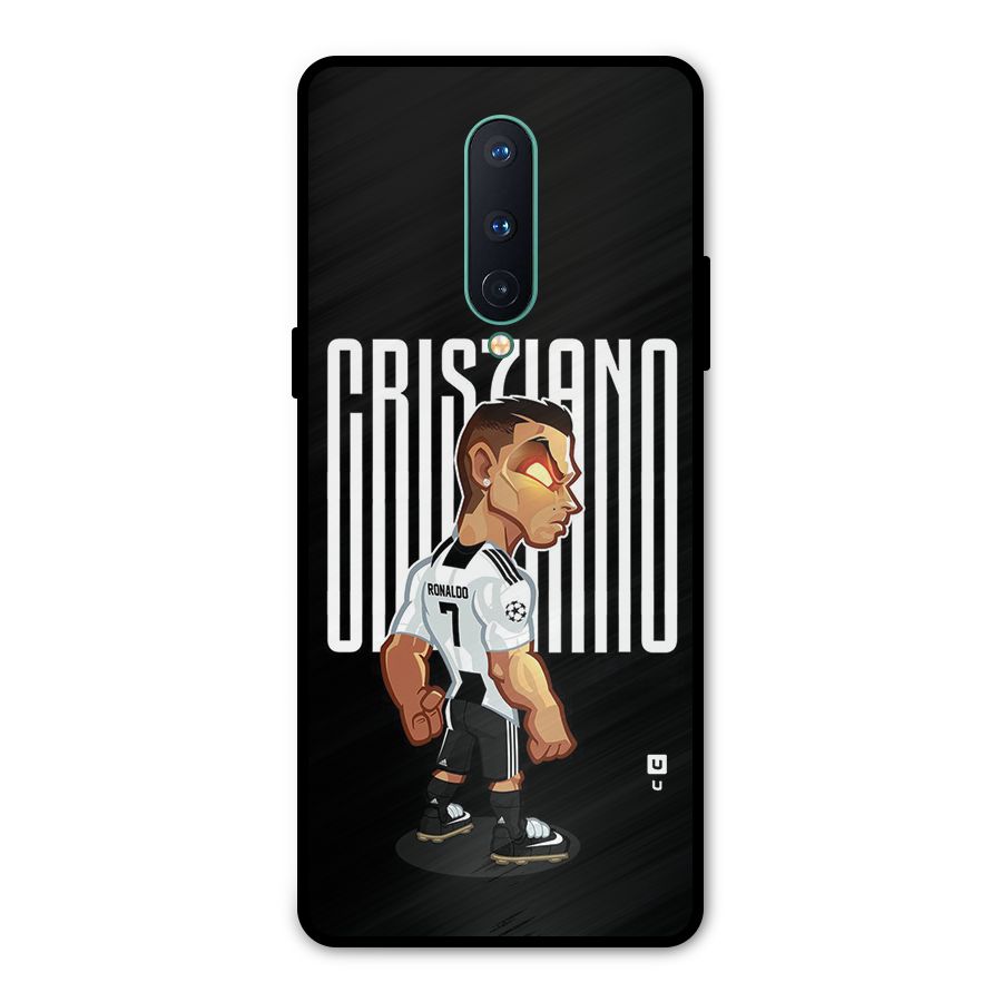 Soccer Star Metal Back Case for OnePlus 8