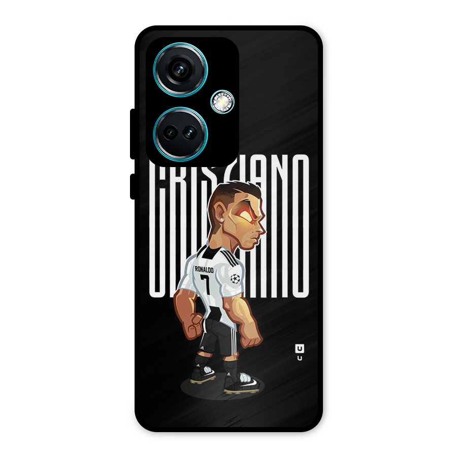 Soccer Star Metal Back Case for OnePlus Nord CE 3 5G