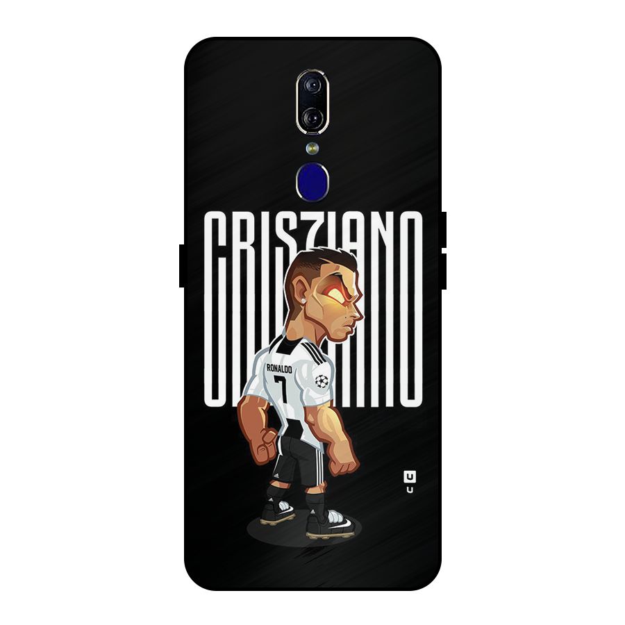 Soccer Star Metal Back Case for Oppo F11