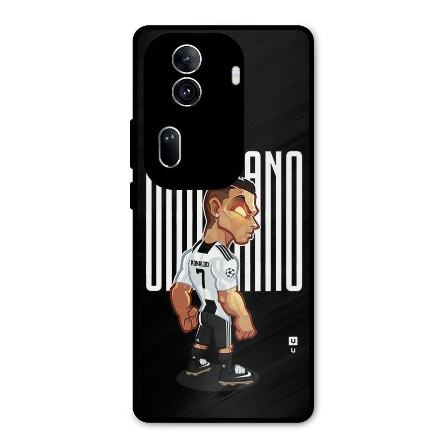 Soccer Star Metal Back Case for Oppo Reno11 Pro 5G