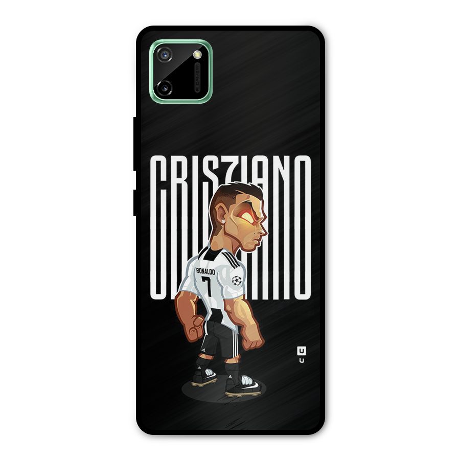 Soccer Star Metal Back Case for Realme C11