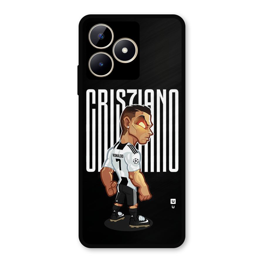 Soccer Star Metal Back Case for Realme C53
