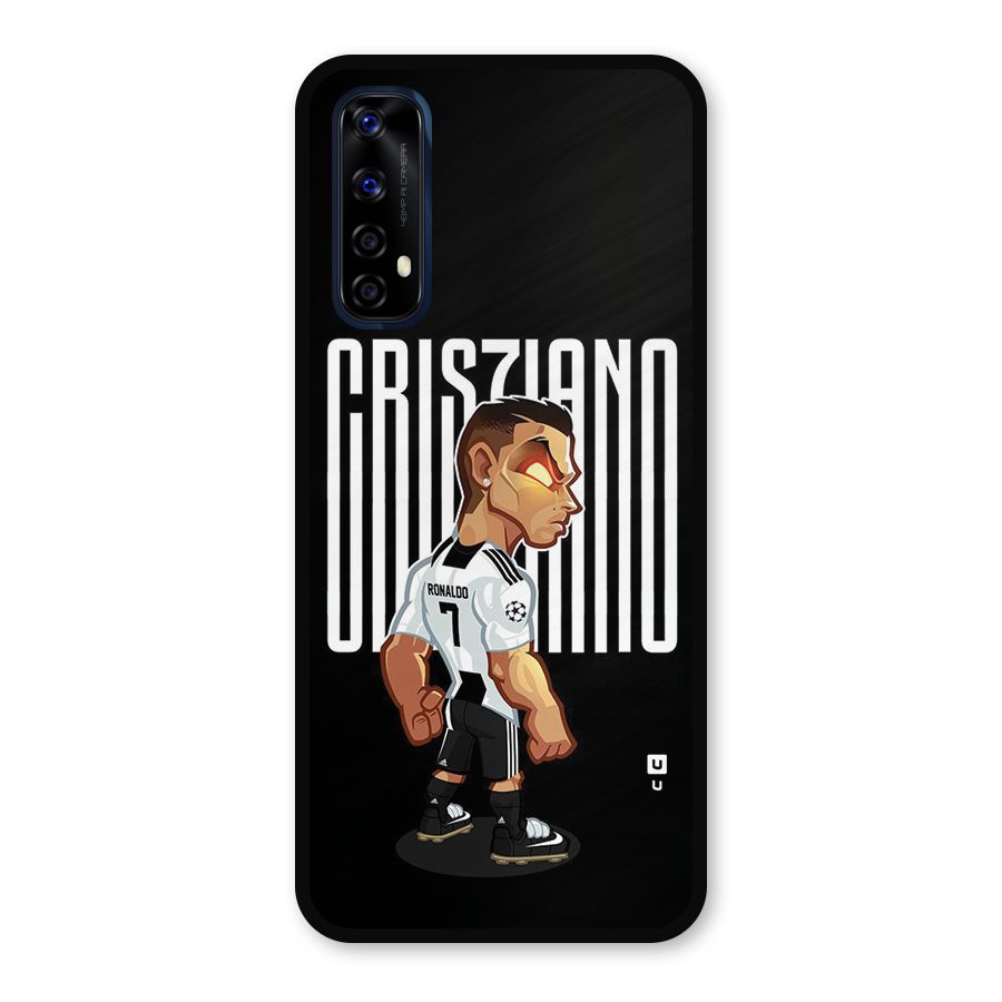 Soccer Star Metal Back Case for Realme Narzo 20 Pro