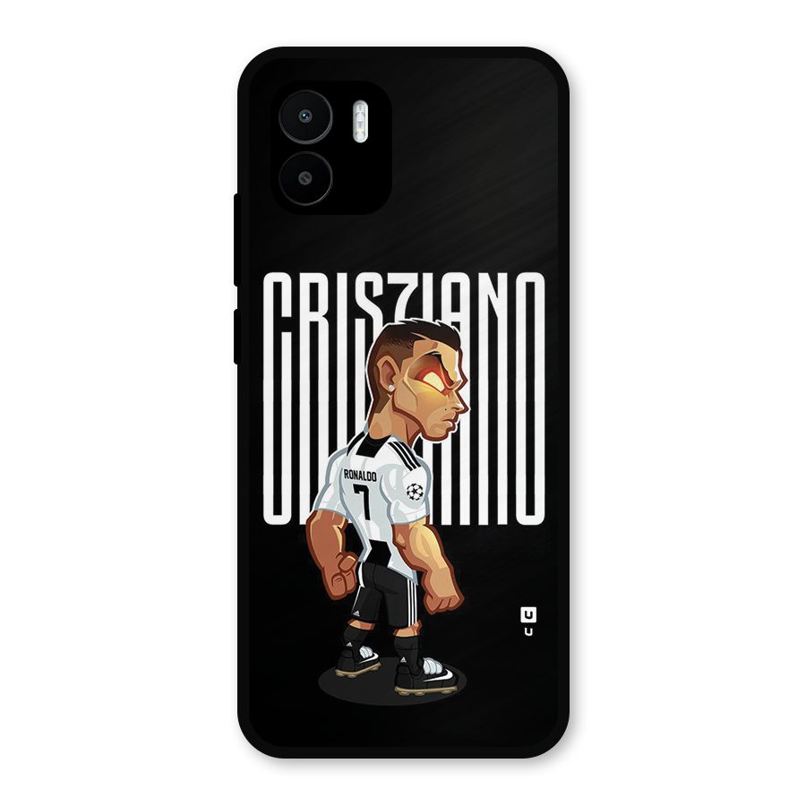 Soccer Star Metal Back Case for Redmi A2