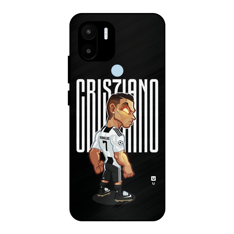 Soccer Star Metal Back Case for Redmi A2 Plus
