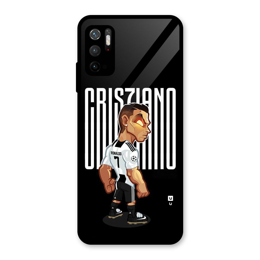 Soccer Star Metal Back Case for Redmi Note 10T 5G