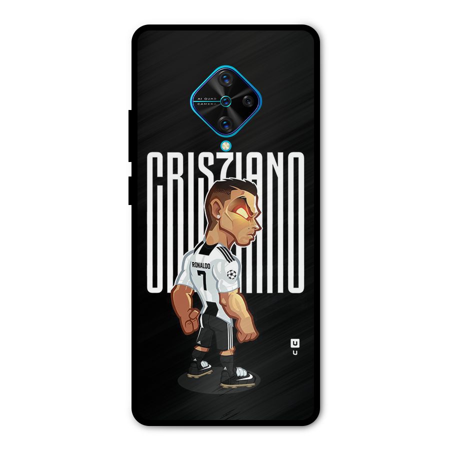 Soccer Star Metal Back Case for Vivo S1 Pro