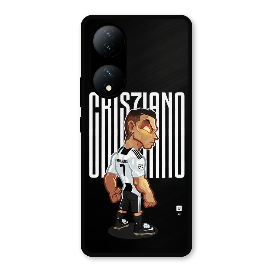 Soccer Star Metal Back Case for Vivo T2