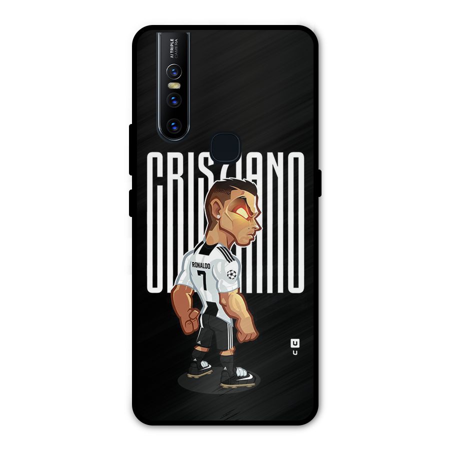 Soccer Star Metal Back Case for Vivo V15