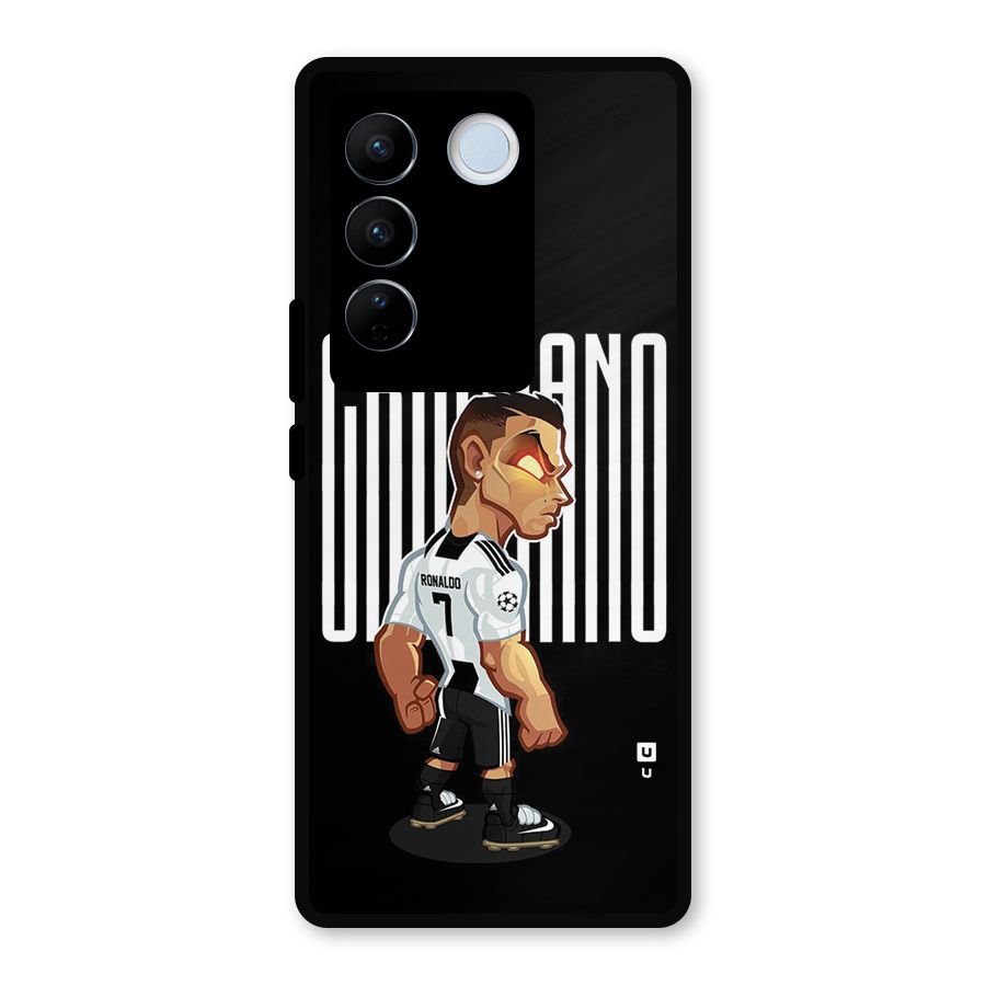 Soccer Star Metal Back Case for Vivo V27
