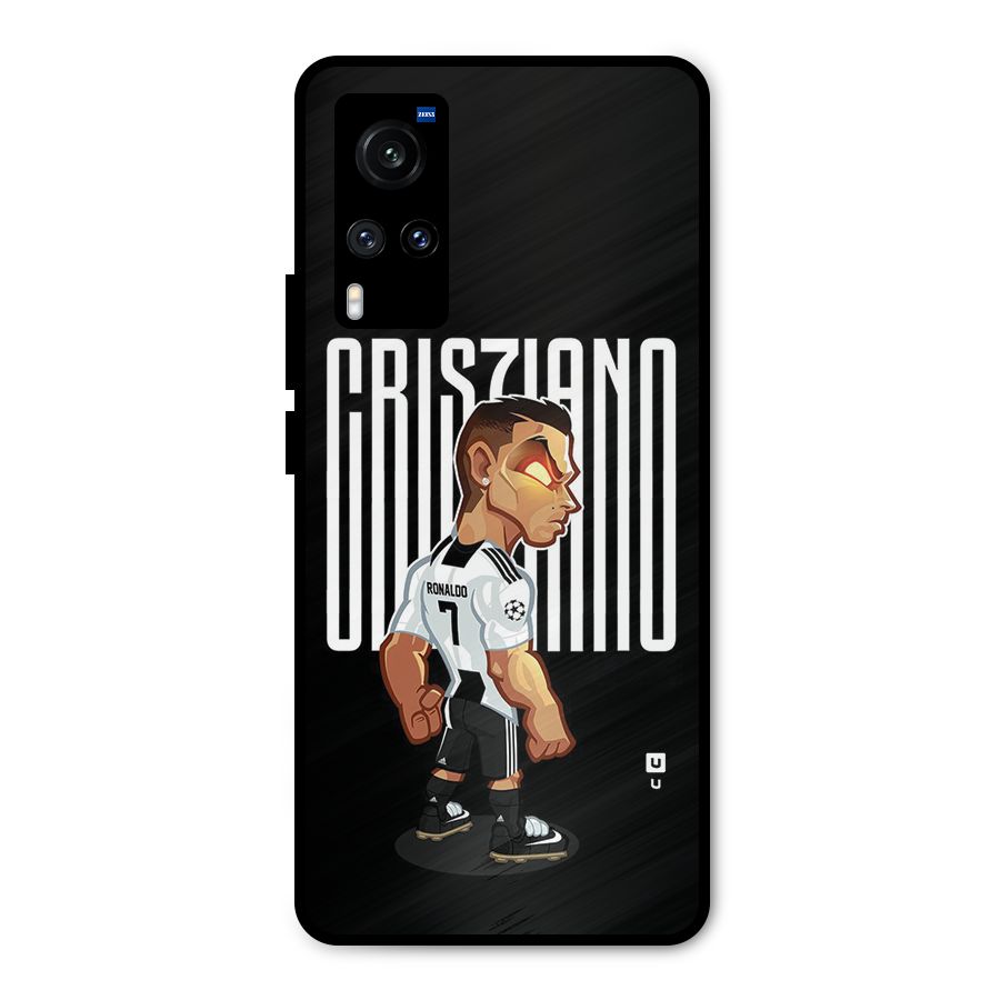 Soccer Star Metal Back Case for Vivo X60