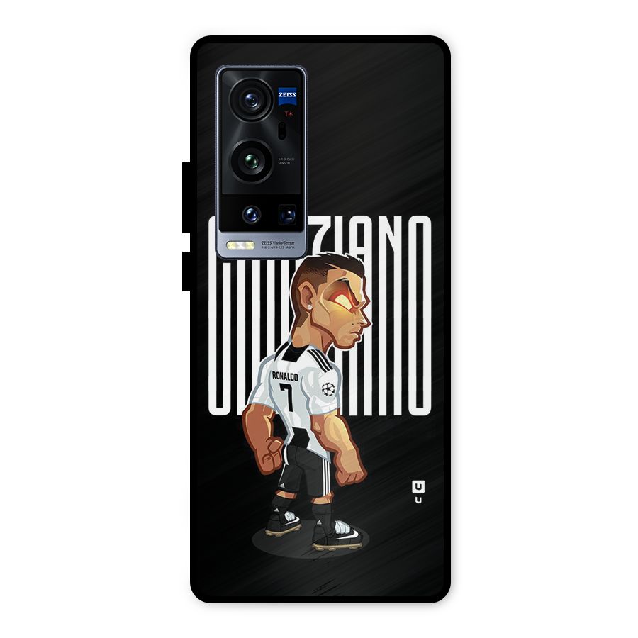 Soccer Star Metal Back Case for Vivo X60 Pro Plus