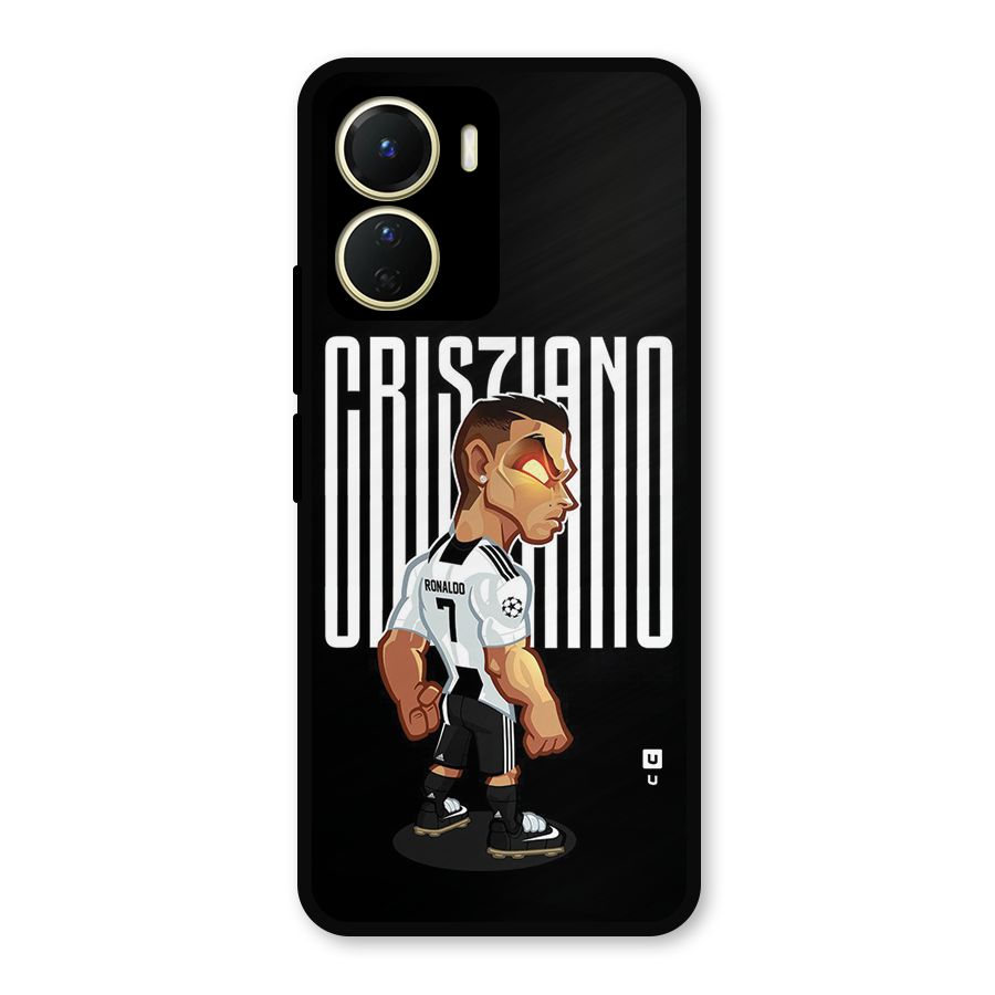 Soccer Star Metal Back Case for Vivo Y16