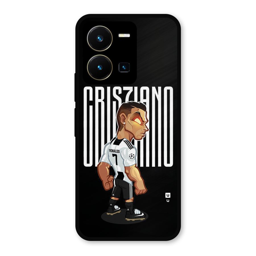 Soccer Star Metal Back Case for Vivo Y35