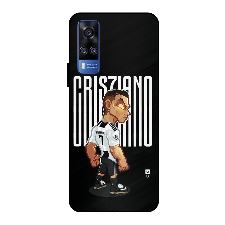 Soccer Star Metal Back Case for Vivo Y51