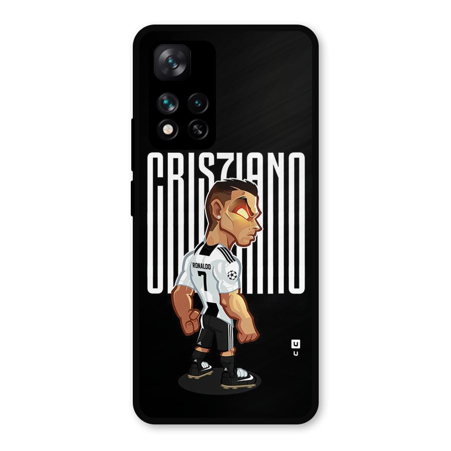 Soccer Star Metal Back Case for Xiaomi 11i 5G